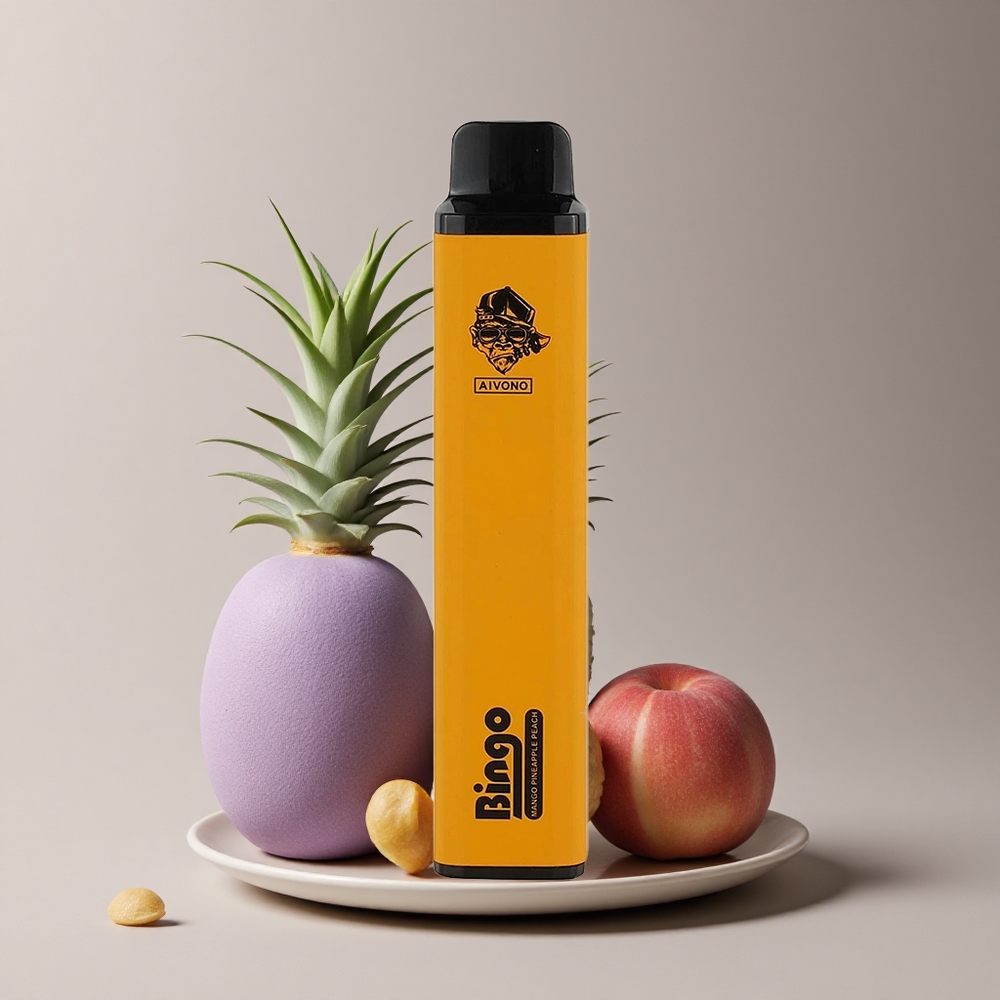 Aivono Aim Bingo 4000 Puffs Piña Melocotón Wango 1000mAh 10mL 5% Nicotina