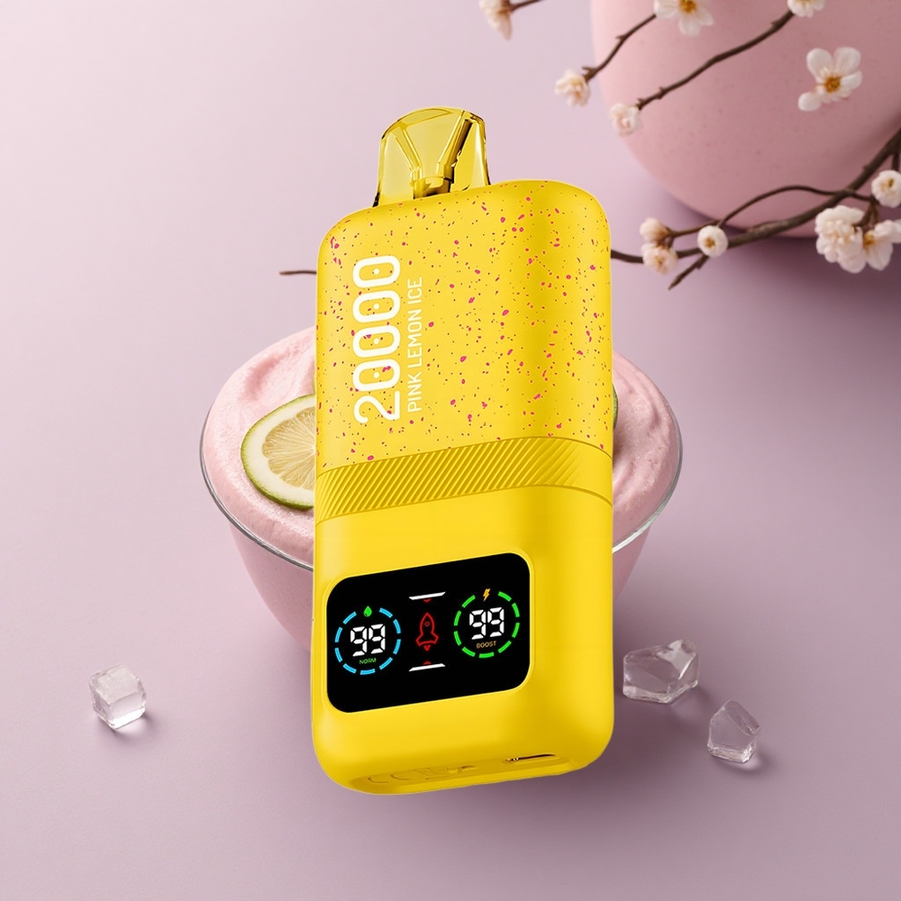 Aivono Aim Magic 20000 Puffs Limón Rosa Helado Dual Mesh 5% Nicotina 600mAh