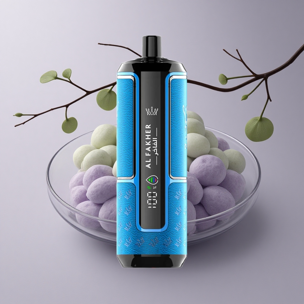 Al Fakher Crown Bar 15K Hypermax Chicle de Arándano - 22ml - 6mg Nicotina - 600mAh