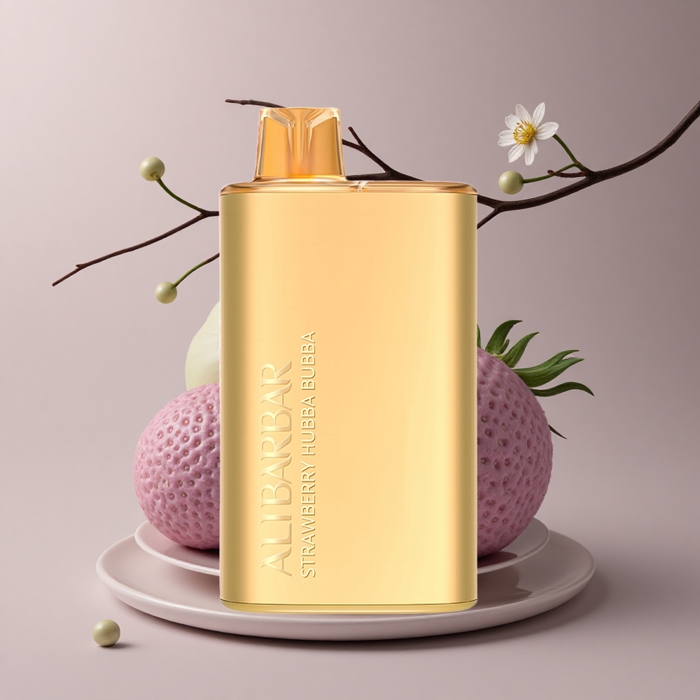 Alibarbar Rich 8000 Puffs Fresa Hubba Bubba 20ml 2000mAh