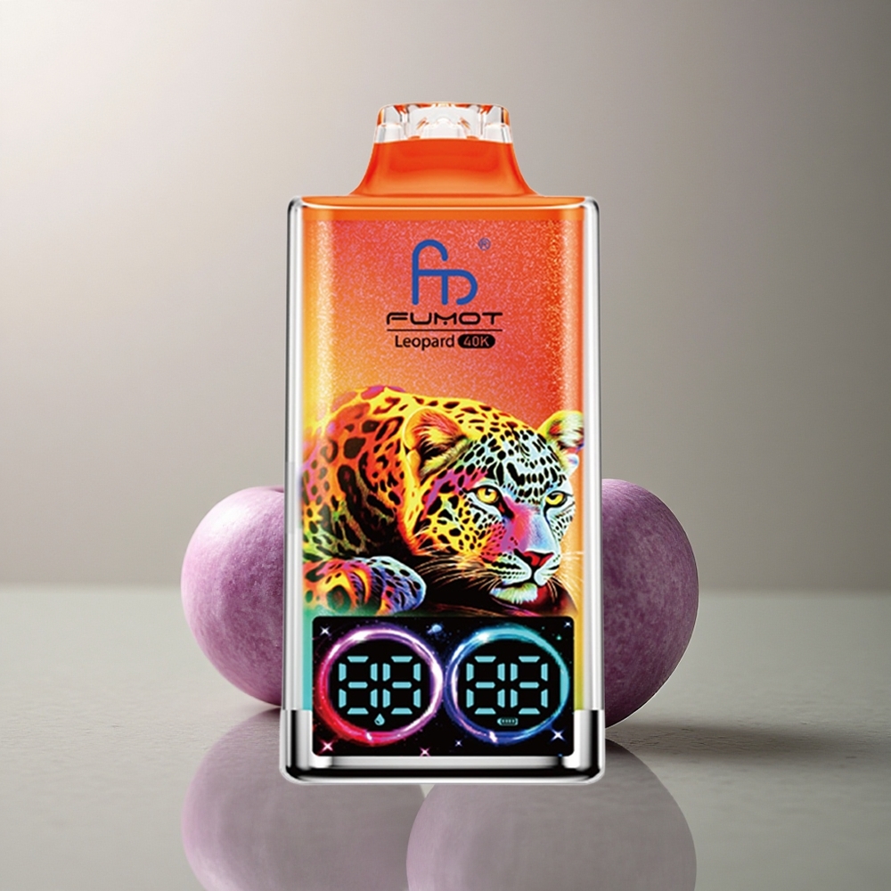Fumot Leopard 40K Puffs Cereza Hielo 5% Nicotina 700mAh Doble Malla