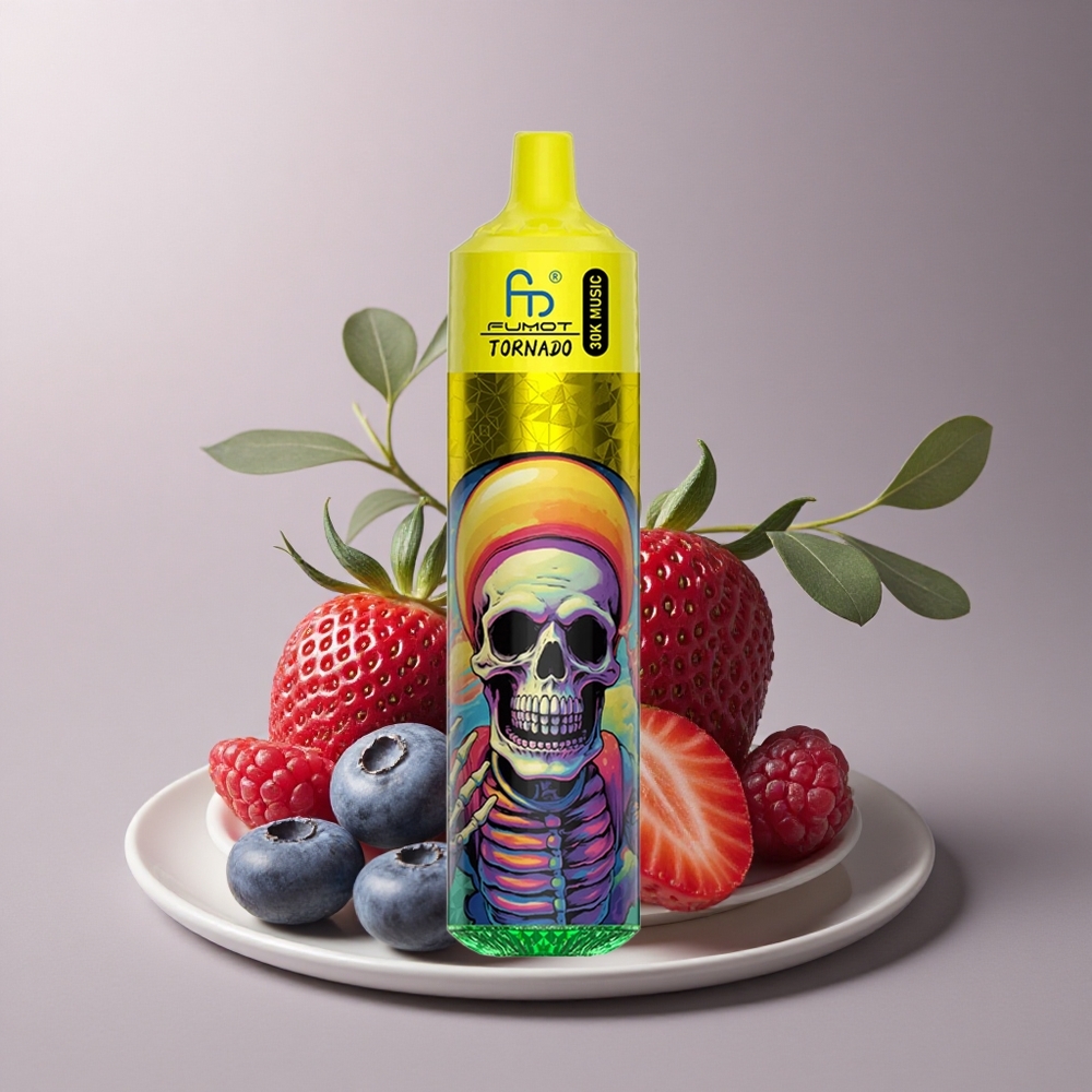 Fumot Randm Tornado 30000 Puffs Fresa Arándano Frambuesa con 30mL y 600mAh
