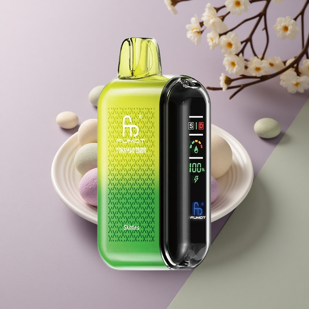 Fumot Tornado 20000 Puffs Skittles Doble Malla 20ml 850mAh