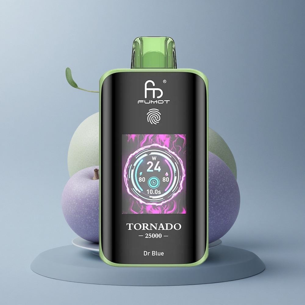 Fumot Tornado 25000 Puffs Dr Blue Pantalla HD 700mAh 20ml