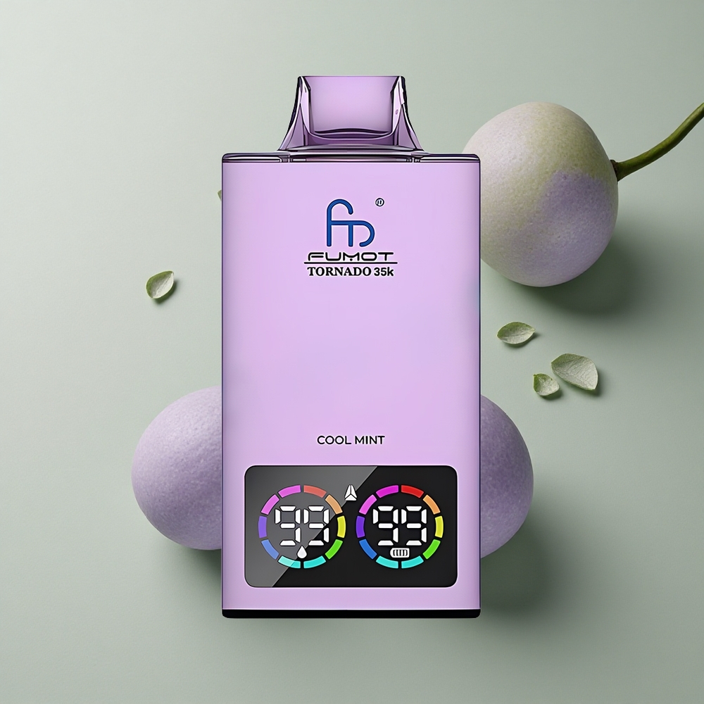 Fumot Tornado 35000 Puffs Menta Fría Doble Malla 15ml 700mAh