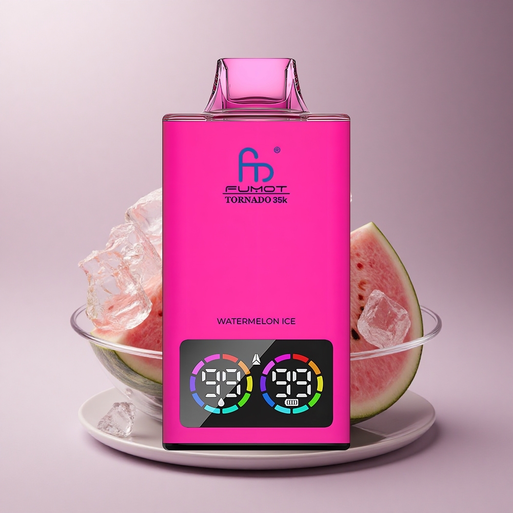Fumot Tornado 35000 Puffs Sandía Helada con Doble Malla y 700 mAh