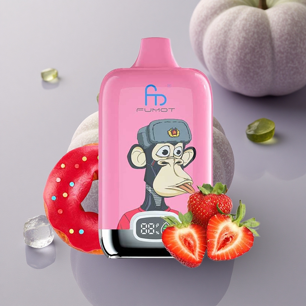 Fumot Tornado Digital Box 12000 Puffs Helado Fresco 550mAh 20ml Malla