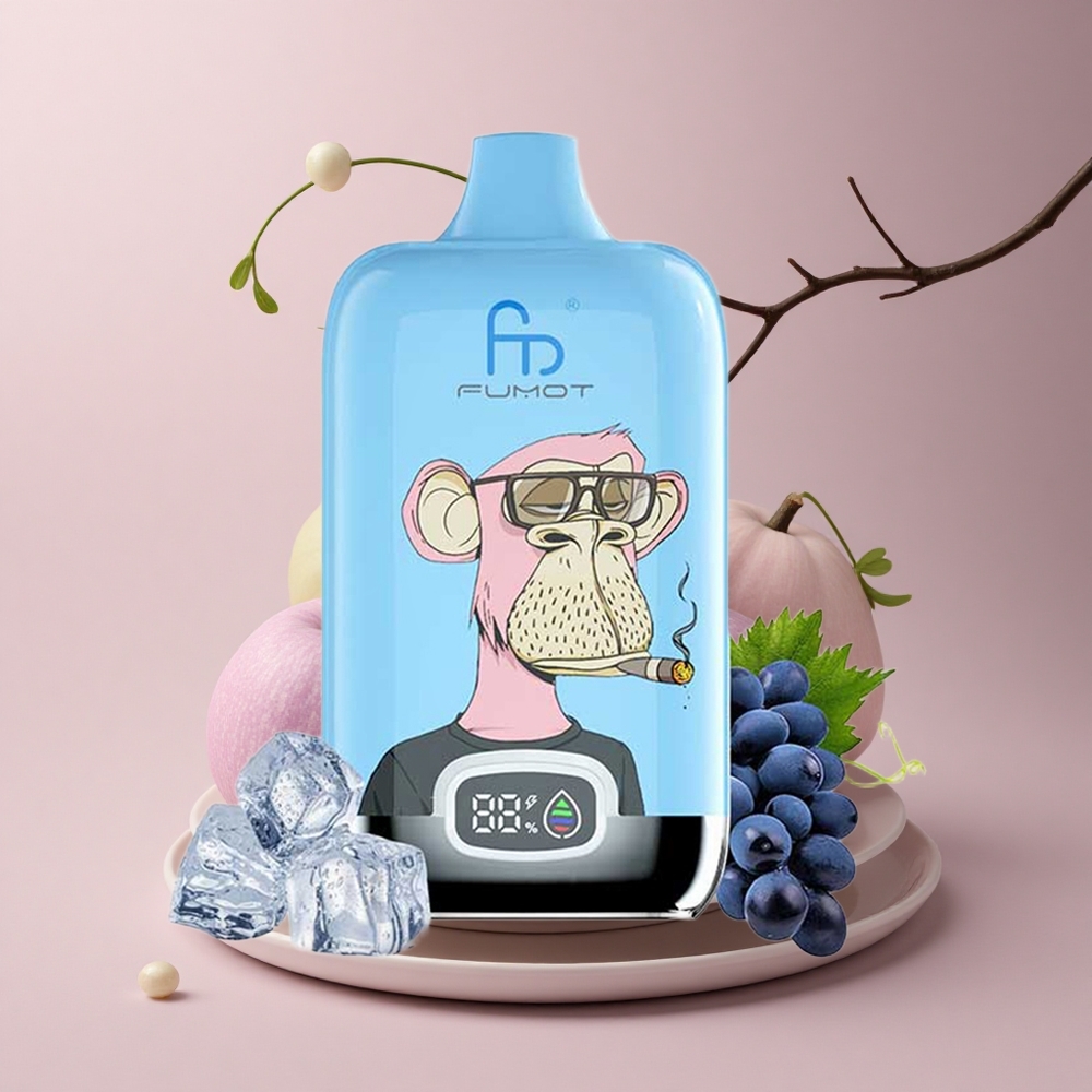 Fumot Tornado Digital Box 12000 Puffs Limón Rosado 550mAh 20ml