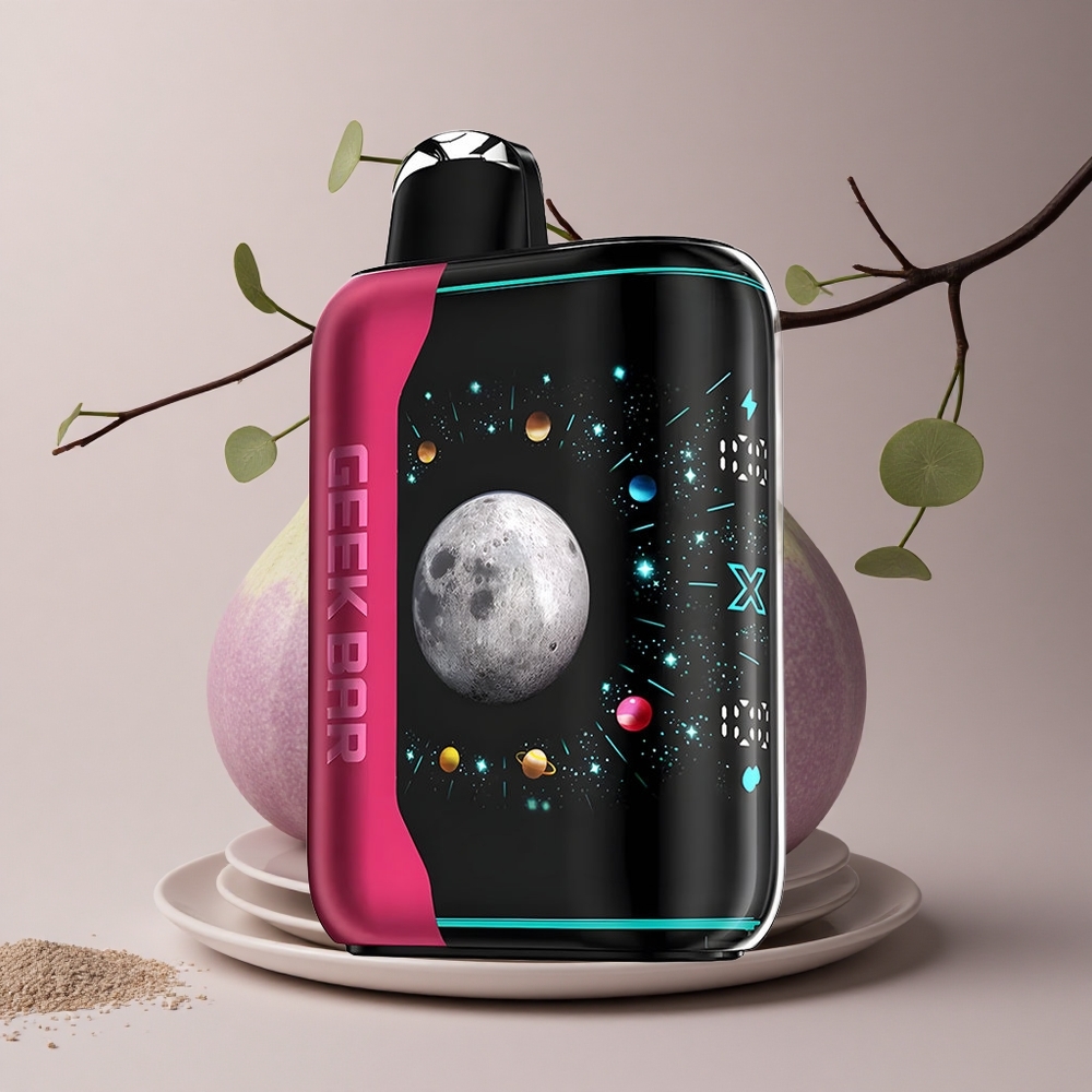 GEEK BAR Platinum Edition 25000 Puffs Polvo Rosado Ácido con 2% de nicotina y Dual Mesh Coil