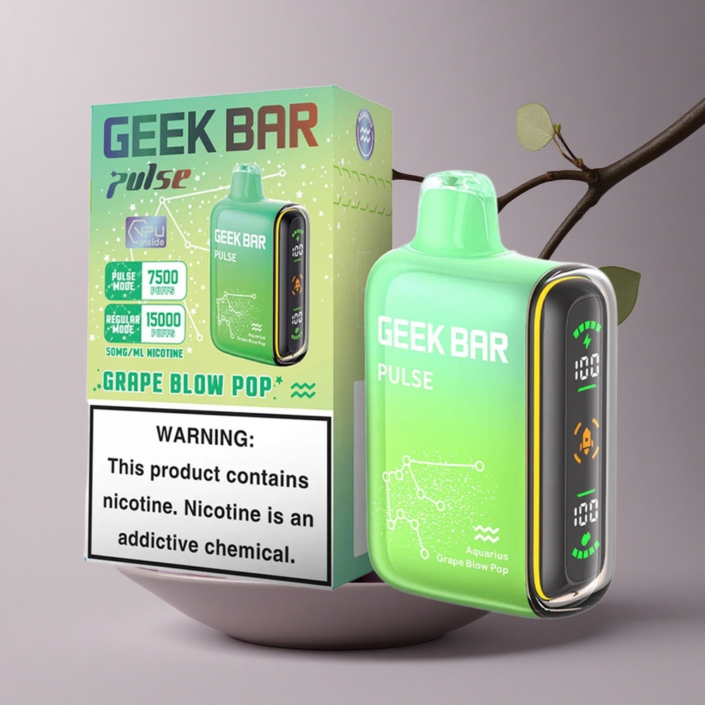 GEEK BAR Pulse 15000 Puffs Geek Bar Pulso Edición Zodíaco 16ML Nicotina 5% 650mAh