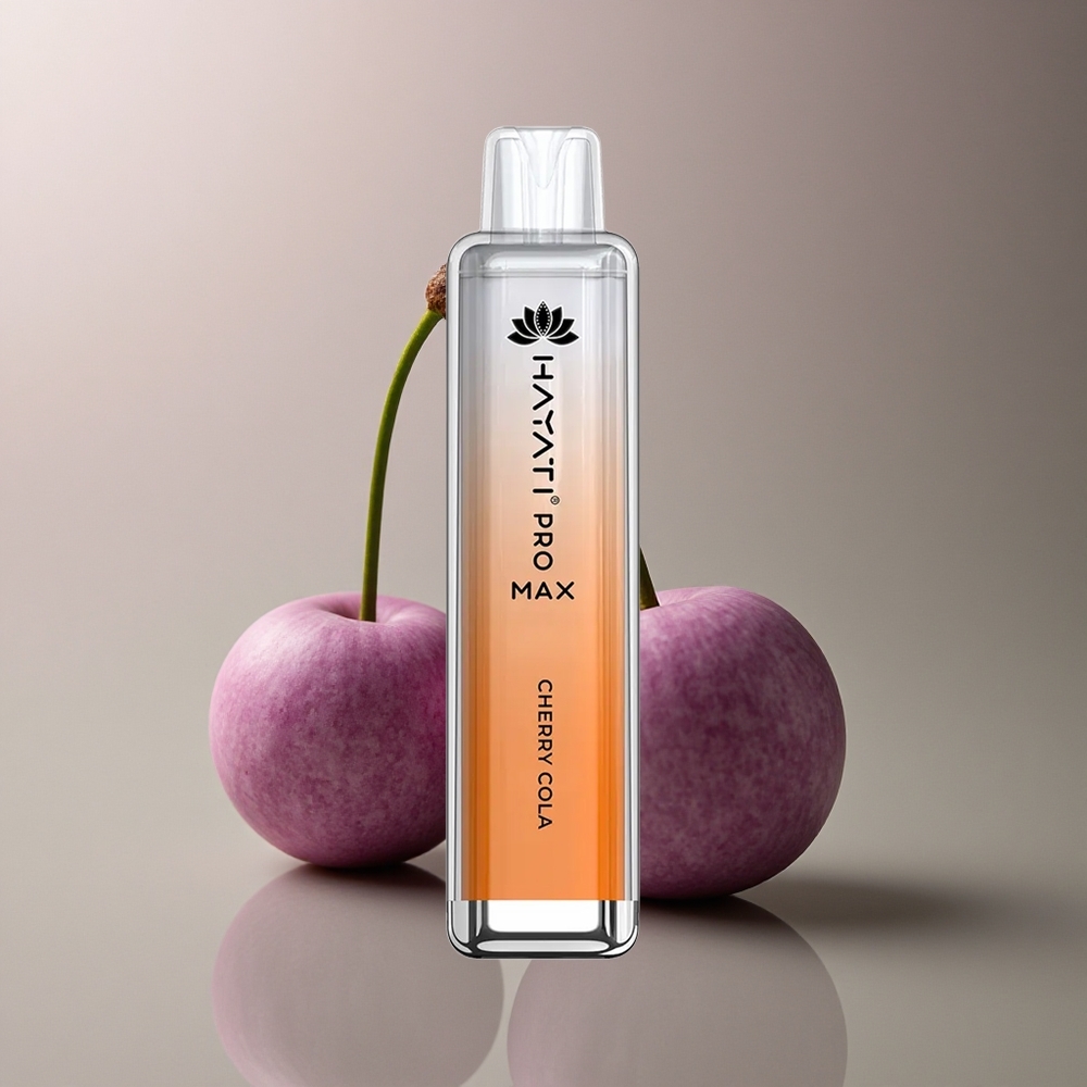 Hayati Pro Max 4000 Puffs Cherry Cola 1400mAh Recargable