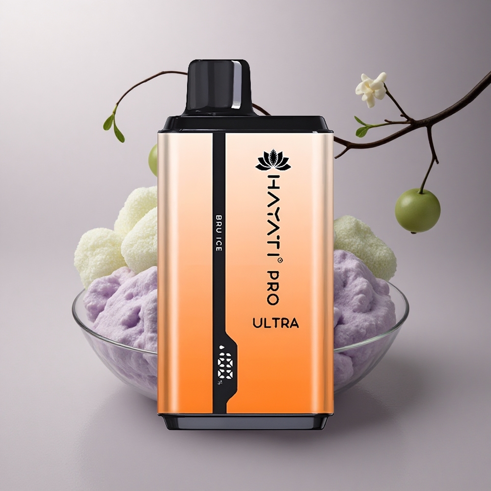 Hayati Pro Ultra 15000 Puffs Bru Hielo 850mAh 24ml 2% Nicotina