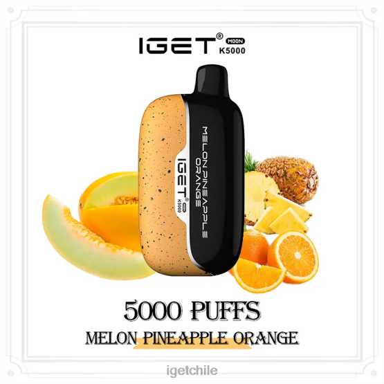 IGET bar online luna 5000 inhalaciones R2H0R223 melón piña naranja